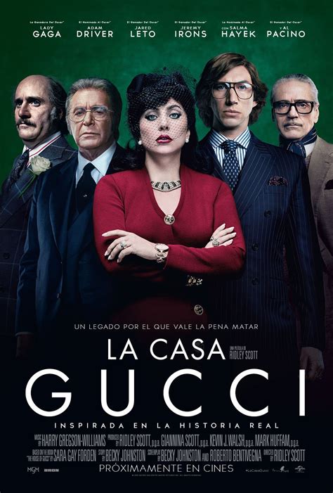 personajes de la casa gucci|la casa Gucci película reparto.